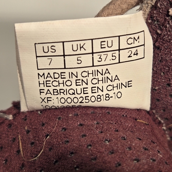 Toms Women's Kala Suede Ankle Boots Lace-Up Wedge Booties Desert Tan Size US 7 - Picture 10 of 16